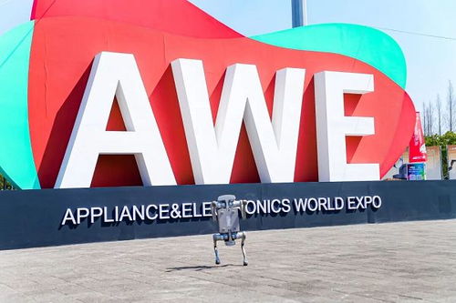 智身科技携自研四足机器人“钢镚L1”闪耀AWE，勇夺艾普兰创新奖